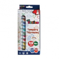 12-delni komplet tempera barvic 12ml