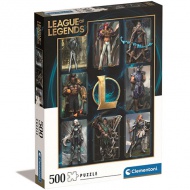 500-delna HQC sestavljanka League of Legends: Junaki - Clementoni