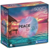 500-delna sestavljanka Peace Puzzle: Živi za danes - Clementoni