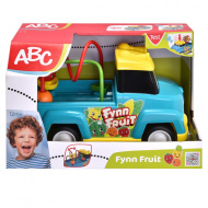 ABC Fynn Fruit vlečni avtomobilček z vodilom za kroglice 25 cm - Simba Toys