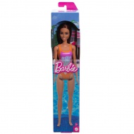 Barbie Beach lutka v vijolični kopalni obleki z vzorcem - Mattel