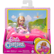 Barbie: Chelsea punčka z medvedjim kabrioletom - Mattel