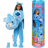 Barbie: Cutie Reveal presenečenje punčka Care Bears - Grumpy Bear - Mattel