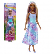 Barbie Dreamtopia: Princeska lutka v modro-vijolični obleki s metulji - Mattel