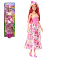 Barbie Dreamtopia: Princeska lutka v roza obleki s metulji - Mattel