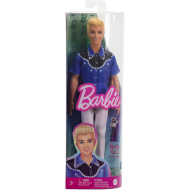 Barbie Fashionista fant v modro-črni srajci - Mattel