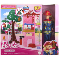 Barbie: Gasilska postaja igralni set - Mattel