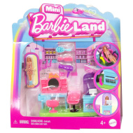 Barbie: Mini BarbieLand - Frizerski igralni set - Mattel