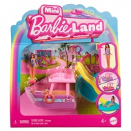 Barbie: Mini BarbieLand vozila - Sanjska ladja set - Mattel