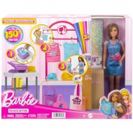 Barbie Modna butik oblikovalka oblačil igra set - Mattel