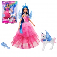 Barbie: Princesa pegaz safir z dodatki - Mattel