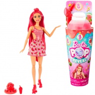 Barbie: Slime Reveal - Presenečenje lutka lubenica v sadnem setu z rdečimi lasmi - Mattel