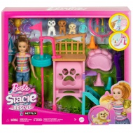 Barbie: Stacie na pomoč - Igrača šola za pse z dodatki - Mattel