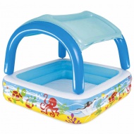 Bestway: Beach Buddy™ otroški bazen s senčnikom 140 x 140 x 114 cm