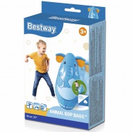 Bestway: Bop Bags™ boksarske vreče v obliki živali, 89 cm, na voljo v različnih izvedbah, 1 kos.