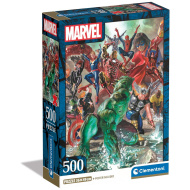 Boj Marvel junakov 500-delna sestavljanka - Clementoni