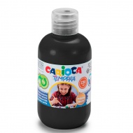 Črna tempera 250ml - Carioca