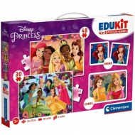 Edukit: Disney Princeske 4 v 1 igralni komplet - Clementoni