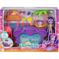 Enchantimals: Majmoca zabava ob bazenu igralni set - Mattel