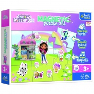 Gabi babaháza magnetni 9-delni puzzle set z dodatki - Trefl