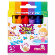 Glibbi Vodne voščenke 6-delni set - Simba Toys