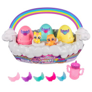 Hatchimals Alive!: Neon Rainbow Pomladna košara set - Spin Master