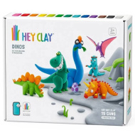 Hey Clay: Velik komplet plastelina z mobilno aplikacijo - Dinozavri