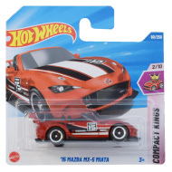 Hot Wheels: 2015 Mazda MX-5 Miata rdeči avtomobilček 1/64 - Mattel