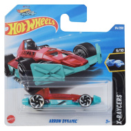 Hot Wheels: Arrow Dynamic bordo-turkiz avtomobilček 1/64 - Mattel