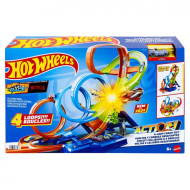 Hot Wheels: Dvojna-Dvojna Zanka steza - Mattel