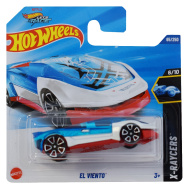 Hot Wheels: El Viento bel avto 1/64 - Mattel