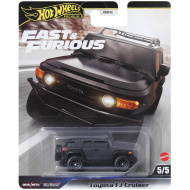 Hot Wheels: Hitri in drzni Toyota FJ Cruiser Deluxe premium mali avto 1/64 - Mattel