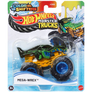 Hot Wheels Monster Trucks: Avto, ki spreminja barvo - Mega-Wrex - Mattel