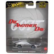 Hot Wheels Pop Culture: James Bond Aston Martin Vanquish avtomobilček 1/64 - Mattel