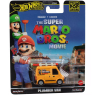 Hot Wheels Pop kultura serija - Super Mario Bros. Movie - Plumber Van avtomobilček 1/64 - Mattel