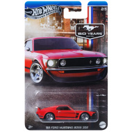 Hot Wheels: Praznični avtomobil 69 Ford Mustang Boss 302 1/64 - Mattel