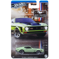 Hot Wheels: Praznični avtomobil 71 Ford Mustang Mach 1 1/64 - Mattel