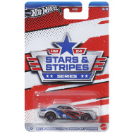 Hot Wheels: Stars &amp; Stripes serija 2018 Dodge Challenger SRT Demon 1/64 - Mattel