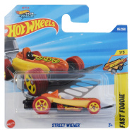 Hot Wheels: Street Wiener rumeni avtomobilček 1/64 - Mattel