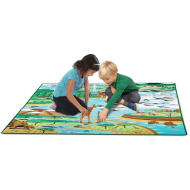 Igralna podloga z živalskimi figuricami 200x150cm - Melissa &amp; Doug