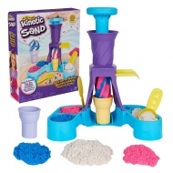 Kinetic Sand: Set za izdelavo sladoleda iz modelirnega peska 396g - Spin Master