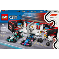 LEGO® City: F1® garaža, Mercedes-AMG in Alpine avtomobili (60444)