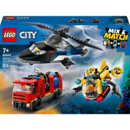 LEGO® City: Helikopter, gasilski avto in podmornica v enem paketu (60462)