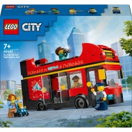 LEGO® City: Rdeči dvonadstropni turistični avtobus (60407)