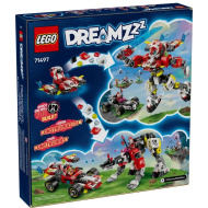 LEGO® DREAMZzz: Cooperjev robotski tiger in Zerojev hot rod avto (71497)