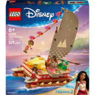 LEGO® Disney: Vaiana pustolovske dogodivščine s kanujem (43270)