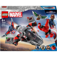 LEGO® Marvel: Kapitan Amerika proti Rdečemu Hulku (76292)