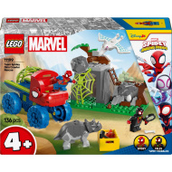 LEGO® Marvel: Spider-Man ekipa: reševalna akcija z dinozavrovim bagerjem (11199)