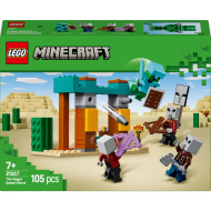 LEGO® Minecraft: Patrulja Illagerjev v puščavi (21267)