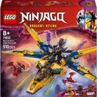 LEGO® Ninjago: Ras in Arinov super nevihtni letalnik (71833)